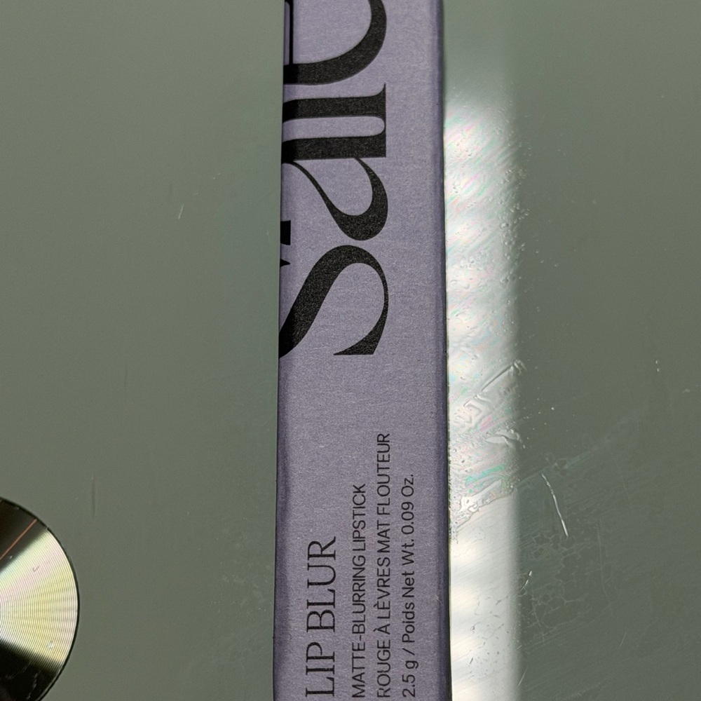 Saje Lip Blur Matte Blurring Lipstick - Purple